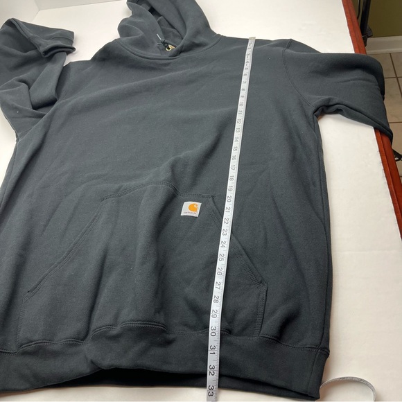 Carhartt Original Fit Black Hooded Sweatshirt Hoodie Mens Size XL TALL NEW - Picture 5 of 15